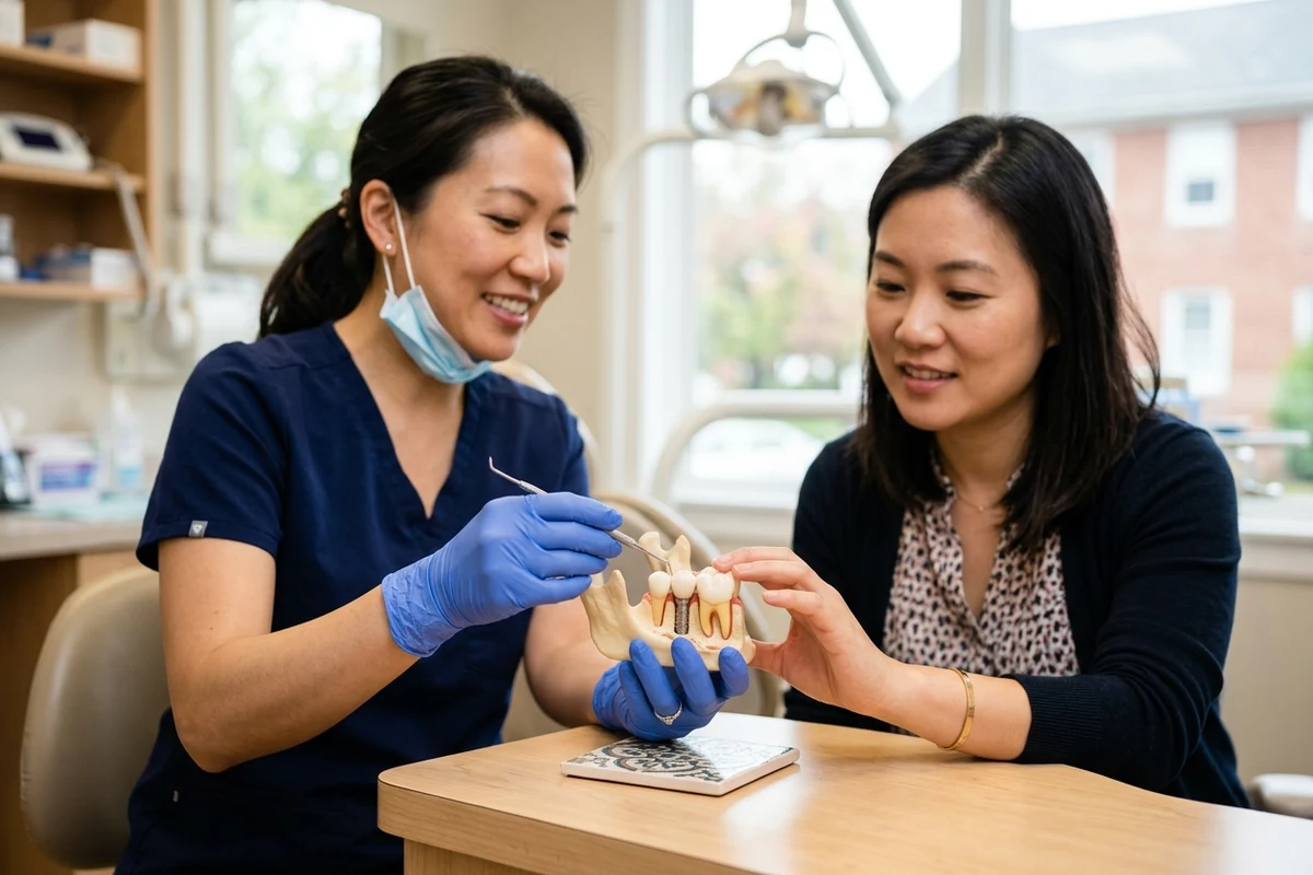 Consulta dental sobre un dentista que habla mandarín en Lancaster, PA