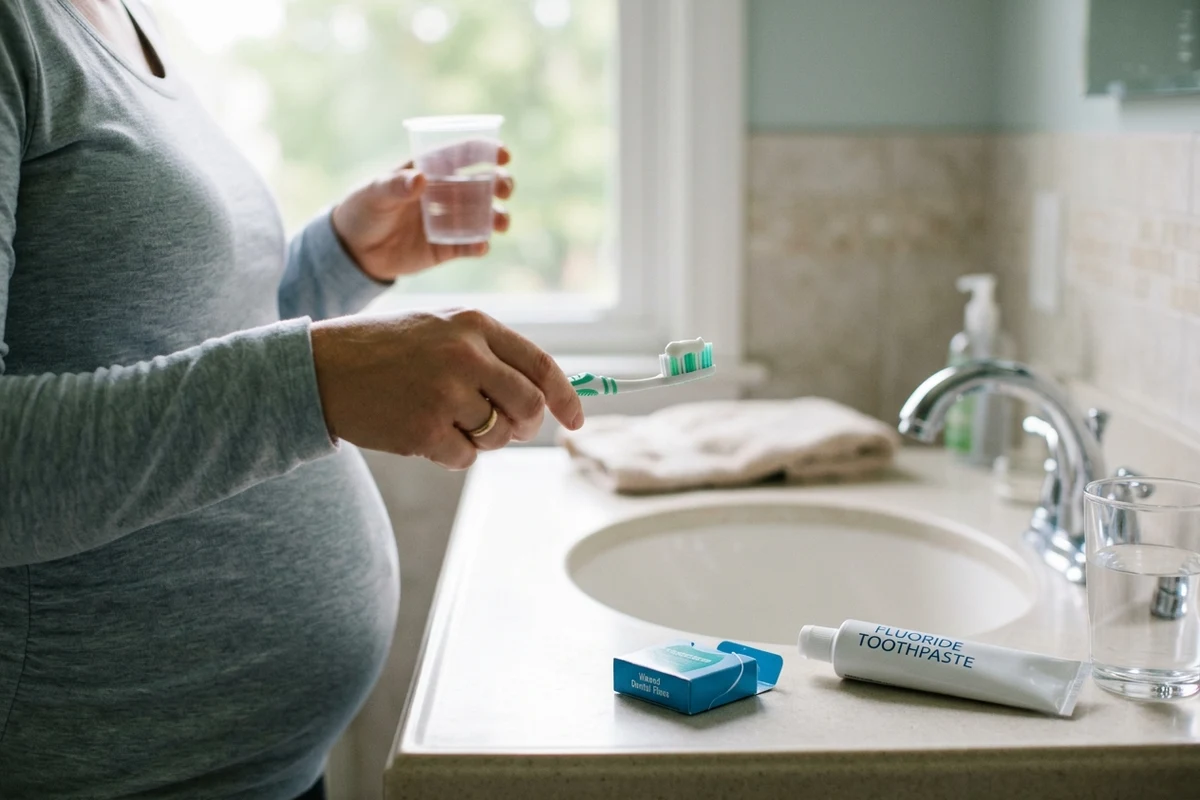 Practical care setup related to dentist during pregnancy Columbia PA